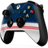 NFL New England Patriots White Striped Xbox One X Controller Skin