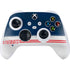 NFL New England Patriots White Striped Xbox Series S Controller Skin