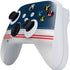 NFL New England Patriots White Striped Xbox Series S Controller Skin