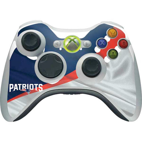 NFL New England Patriots Xbox 360 Wireless Controller Skin