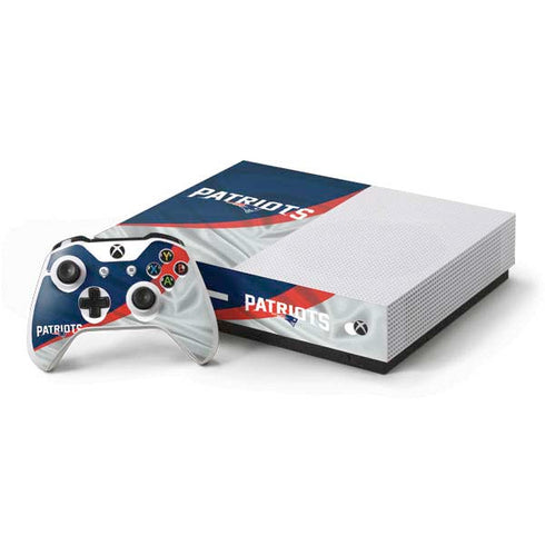 NFL New England Patriots Xbox One S All-Digital Edition Bundle Skin
