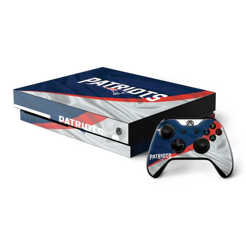 NFL New England Patriots Xbox One X Bundle Skin
