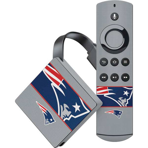 NFL New England Patriots Zone Block Amazon Fire TV Skin