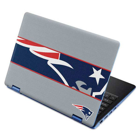 NFL New England Patriots Zone Block Aspire R11 11.6in Skin