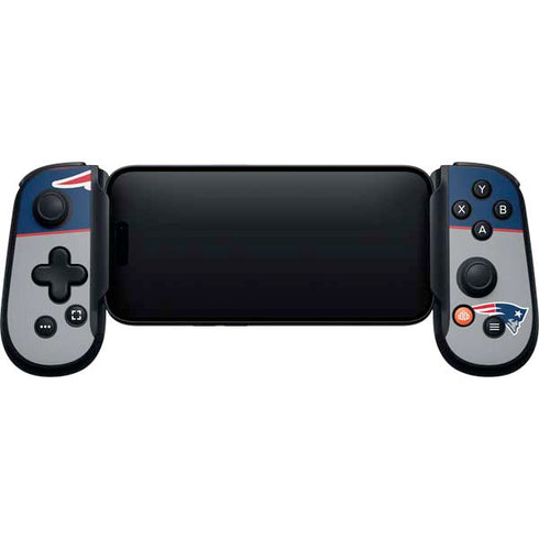 NFL New England Patriots Zone Block Backbone One for iPhone Game Controller Skin