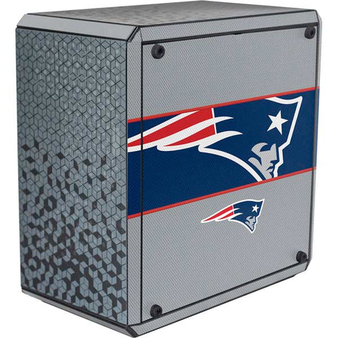 NFL New England Patriots Zone Block Cooler Master MasterBox Q300L Mini Tower Skin
