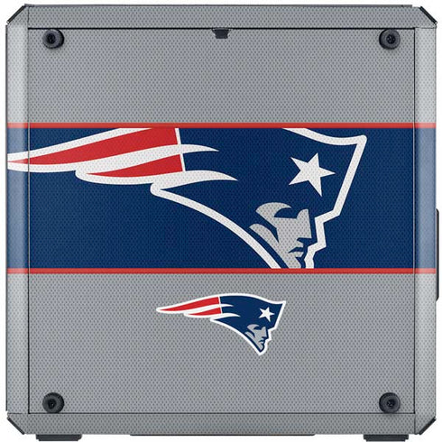 NFL New England Patriots Zone Block Cooler Master MasterBox Q300L Mini Tower Skin