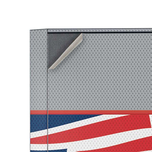 NFL New England Patriots Zone Block Corsair 4000D Tempered Glass Mid-Tower ATX Case Skin