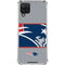 NFL New England Patriots Zone Block Galaxy A12 Clear Case