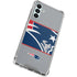 NFL New England Patriots Zone Block Galaxy A13 5G Clear Case