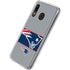 NFL New England Patriots Zone Block Galaxy A20 Clear Case