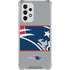 NFL New England Patriots Zone Block Galaxy A33 5G Clear Case