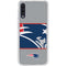 NFL New England Patriots Zone Block Galaxy A50 Clear Case