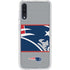 NFL New England Patriots Zone Block Galaxy A50 Clear Case