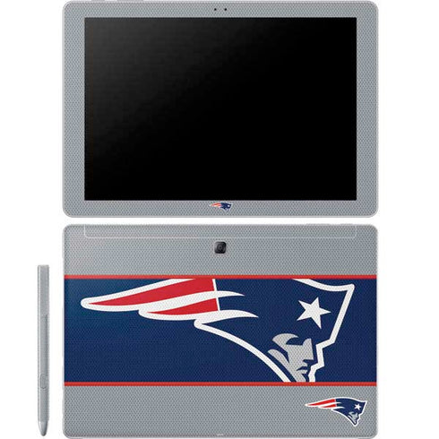 NFL New England Patriots Zone Block Galaxy Book 12in Skin