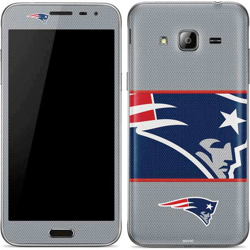 NFL New England Patriots Zone Block Galaxy J3 Skin