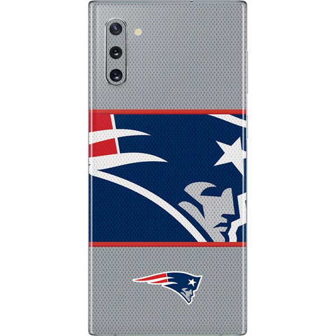 NFL New England Patriots Zone Block Galaxy Note 10 Skin