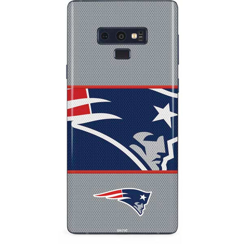 NFL New England Patriots Zone Block Galaxy Note 9 Skin