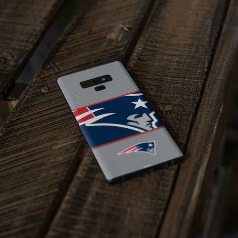 NFL New England Patriots Zone Block Galaxy Note 9 Skin