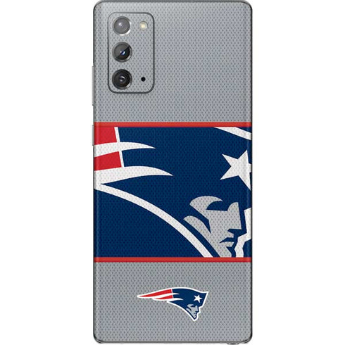 NFL New England Patriots Zone Block Galaxy Note20 5G Skin