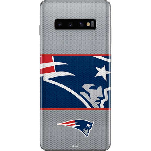 NFL New England Patriots Zone Block Galaxy S10 Plus Skin