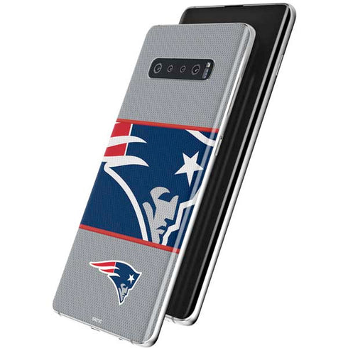 NFL New England Patriots Zone Block Galaxy S10 Skin