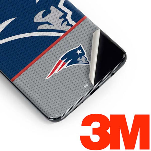NFL New England Patriots Zone Block Galaxy S10 Skin