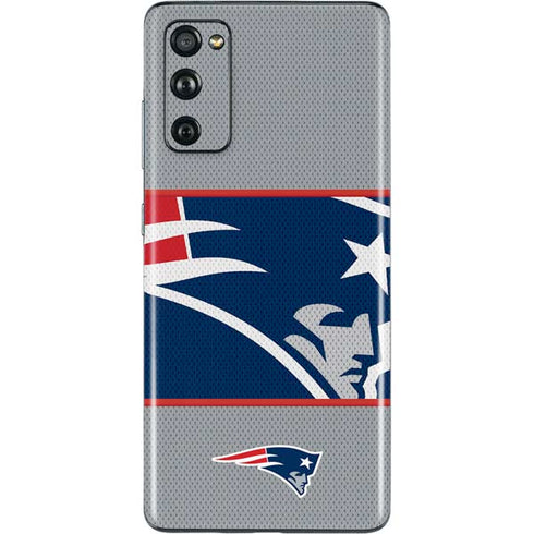 NFL New England Patriots Zone Block Galaxy S20 Fan Edition Skin