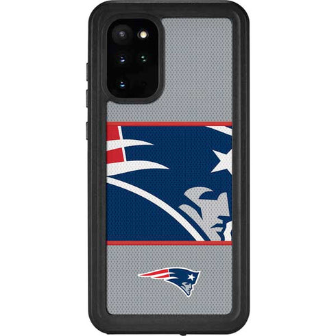 NFL New England Patriots Zone Block Galaxy S20 Plus Waterproof Case