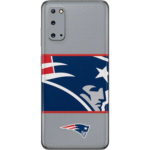 NFL New England Patriots Zone Block Galaxy S20 Skin
