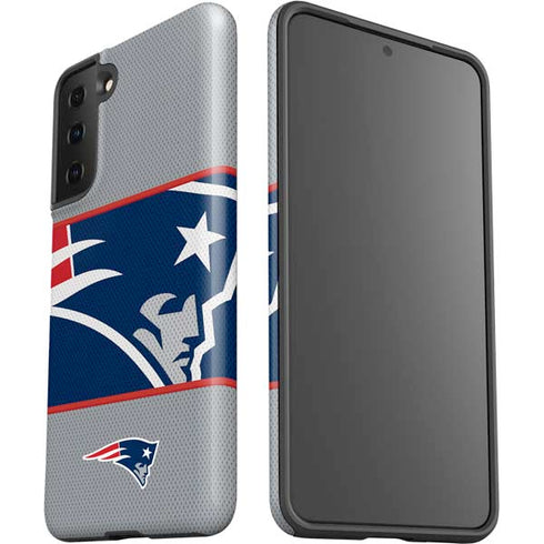 NFL New England Patriots Zone Block Galaxy S21 FE Pro Case