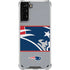NFL New England Patriots Zone Block Galaxy S21 Plus 5G Clear Case