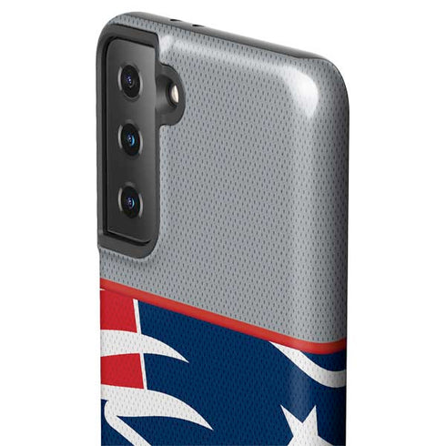NFL New England Patriots Zone Block Galaxy S21 Plus 5G Pro Case