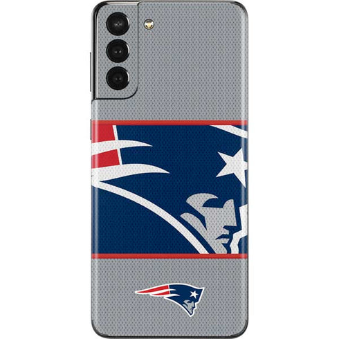 NFL New England Patriots Zone Block Galaxy S21 Plus 5G Skin