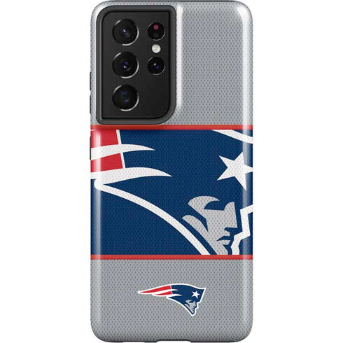 NFL New England Patriots Zone Block Galaxy S21 Ultra 5G Pro Case