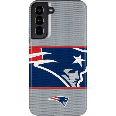 NFL New England Patriots Zone Block Galaxy S22 Plus Pro Case