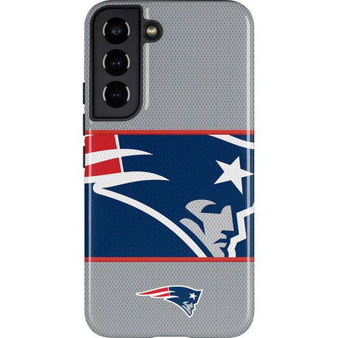 NFL New England Patriots Zone Block Galaxy S22 Pro Case
