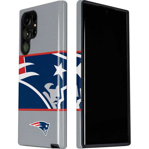 NFL New England Patriots Zone Block Galaxy S22 Ultra Pro Case