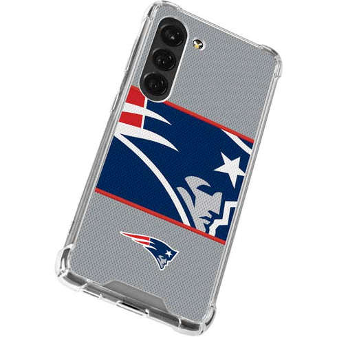 NFL New England Patriots Zone Block Galaxy S23 Clear Case