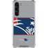 NFL New England Patriots Zone Block Galaxy S23 Plus Clear Case