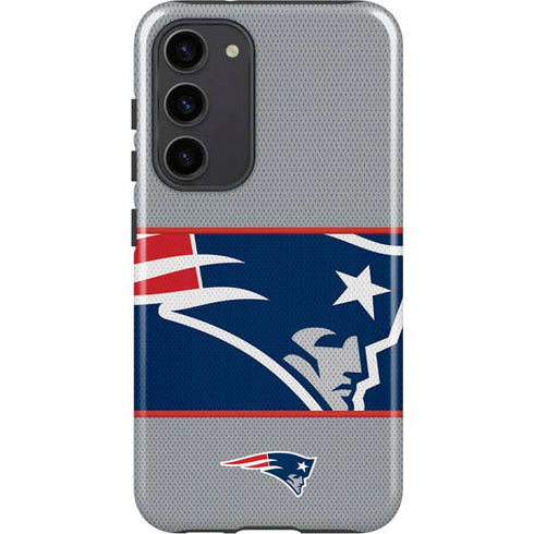 NFL New England Patriots Zone Block Galaxy S23 Plus Pro Case