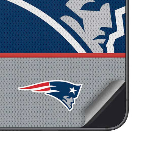 NFL New England Patriots Zone Block Galaxy S23 Plus Skin