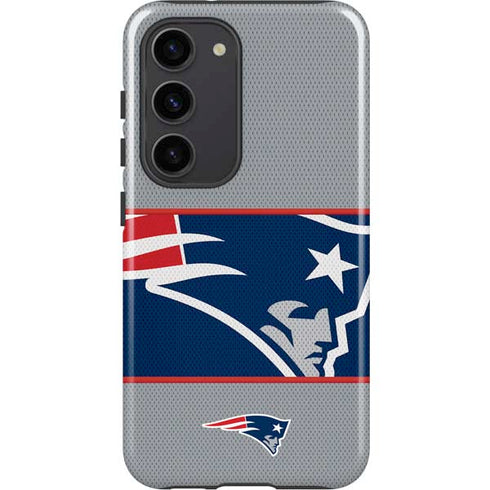 NFL New England Patriots Zone Block Galaxy S23 Pro Case