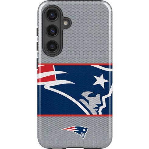 NFL New England Patriots Zone Block Galaxy S24 Plus Impact Case