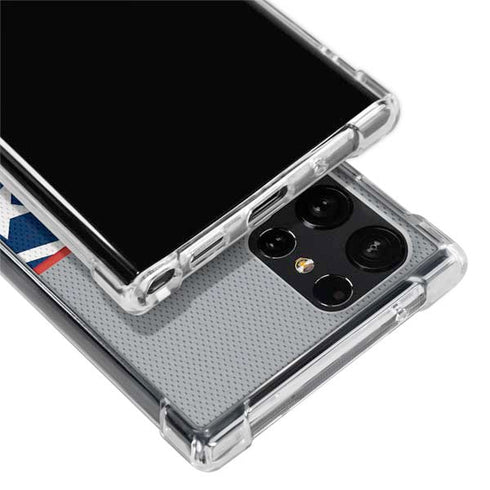 NFL New England Patriots Zone Block Galaxy S24 Ultra Clear Case