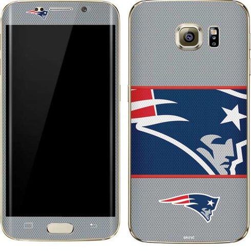 NFL New England Patriots Zone Block Galaxy S7 Edge Skin