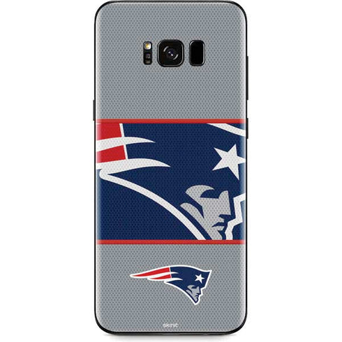 NFL New England Patriots Zone Block Galaxy S8 Plus Skin
