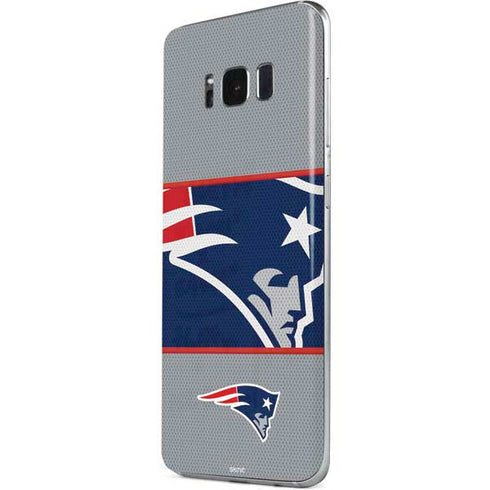 NFL New England Patriots Zone Block Galaxy S8 Skin