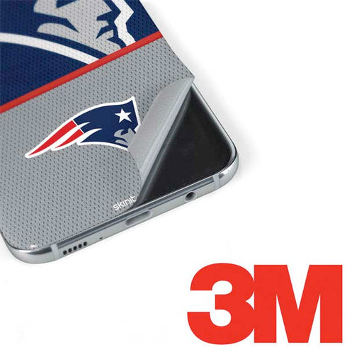 NFL New England Patriots Zone Block Galaxy S8 Skin