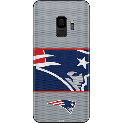 NFL New England Patriots Zone Block Galaxy S9 Skin